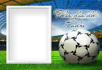 An inscription on the frame: Feliz dia del padre