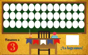 An inscription on the frame: Our class An inscription on the frame: Our class