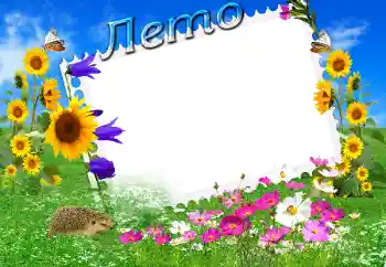 An inscription on the frame: Summer