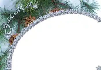 Photo effect from category Winter № 2626. An inscription on the frame: Winter