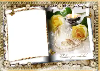 Photo effect from category Wedding frames № 1063