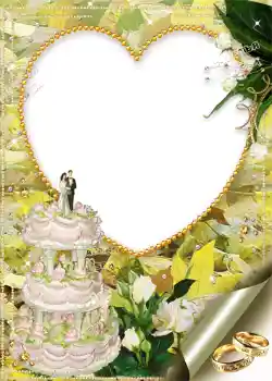 Photo effect from category Wedding frames № 1081