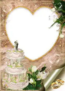 Photo effect from category Wedding frames № 1083