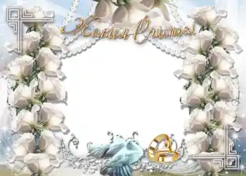 Photo effect from category Wedding frames № 1086