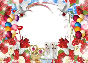 Photo effect from category Wedding frames № 1089