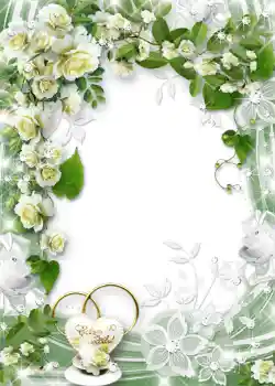 Photo effect from category Wedding frames № 1090