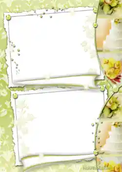 Photo effect from category Wedding frames № 1092