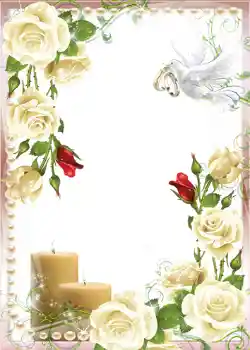 Photo effect from category Wedding frames № 1098