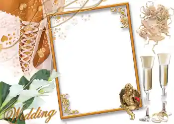 Photo effect from category Wedding frames № 119