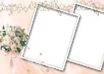 Photo effect from category Wedding frames № 131