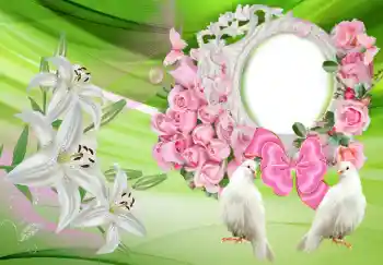 Photo effect from category Wedding frames № 133101