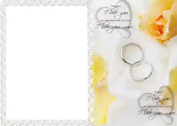 Photo effect from category Wedding frames № 152