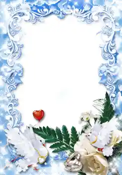 Photo effect from category Wedding frames № 1630