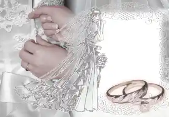 Photo effect from category Wedding frames № 3575