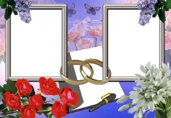 Photo effect from category Wedding frames № 45807