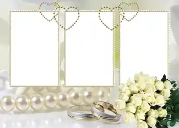 Photo effect from category Wedding frames № 50