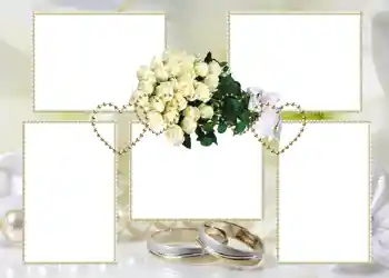 Photo effect from category Wedding frames № 51