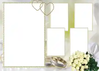 Photo effect from category Wedding frames № 53