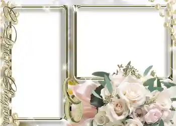 Photo effect from category Wedding frames № 55