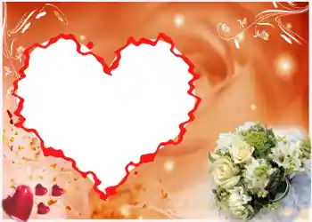 Photo effect from category Wedding frames № 62