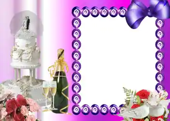 Photo effect from category Wedding frames № 76