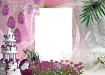 Photo effect from category Wedding frames № 80