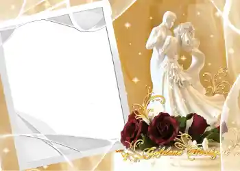 Photo effect from category Wedding frames № 85