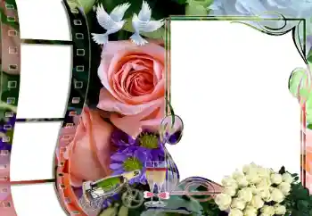 Photo effect from category Wedding frames № 8658