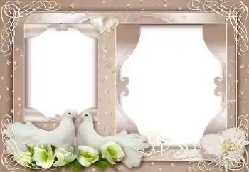 An inscription on the frame: Love