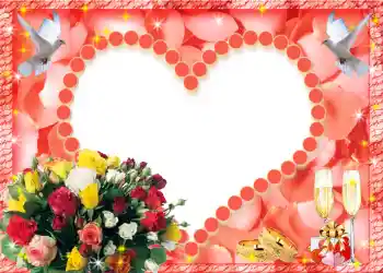 Photo effect from category Wedding frames № 98